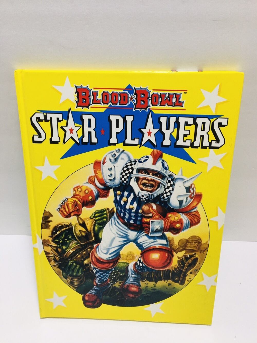 Games Workshop 273 Blood Bowl Star Players 1989 Original Hardcover Book EUC